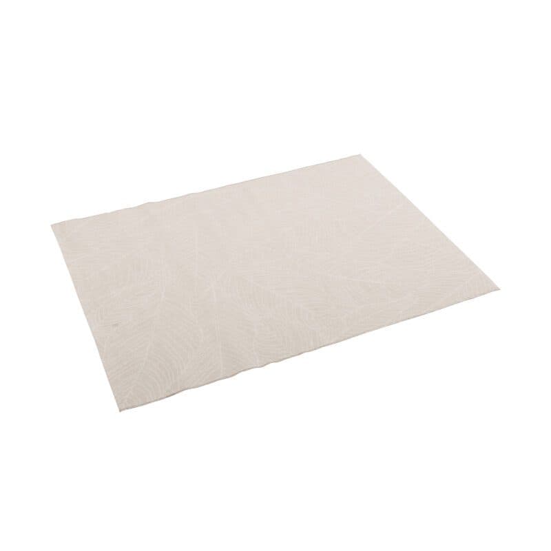 Kettler "Leaf" Outdoor-Teppich 160 x 230 cm, recyceltes Polyester beige/grau