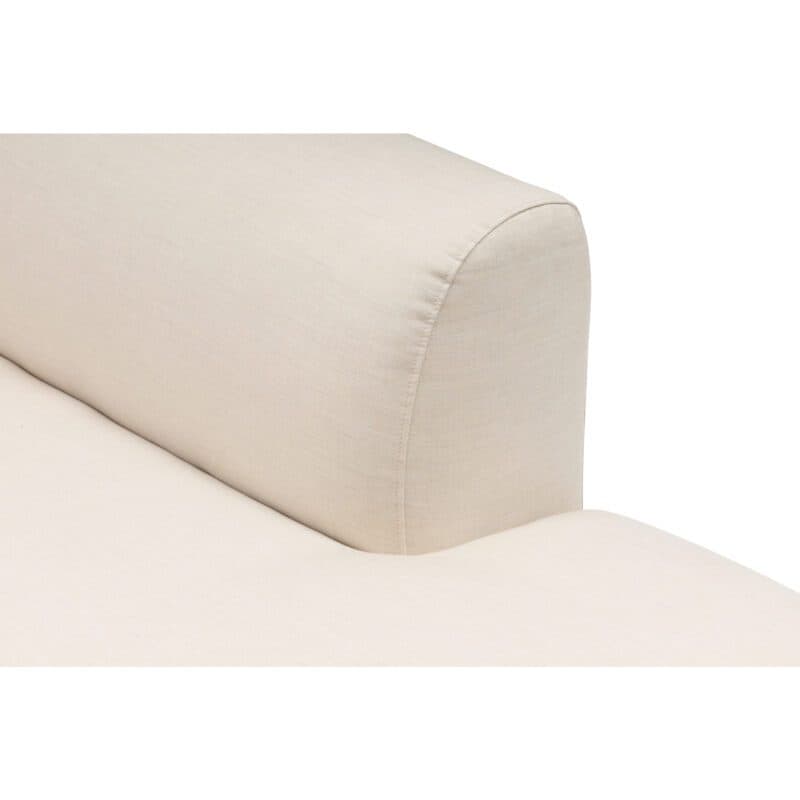 Kettler “Osea“ Lounge, Ecklounge 2-teilig, Textilgewebe Sunbrella® beige, Detail Rückenlehne