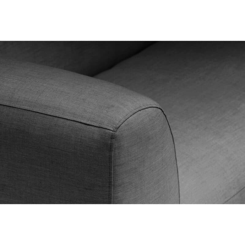 Kettler “Osea“ Lounge, Ecklounge 2-teilig, Textilgewebe Sunbrella® anthrazit, Detail Lehne