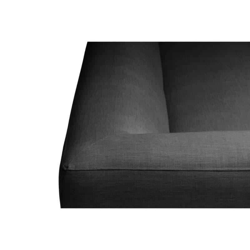 Kettler “Osea“ Lounge, Ecklounge 2-teilig, Textilgewebe Sunbrella® anthrazit, Detail Lehne