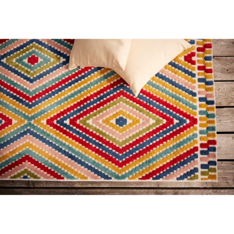 Kettler "Shape" Outdoor-Teppich 160 x 230 cm, Polypropylen beige/grau