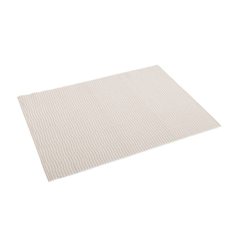 Kettler "Stripe" Outdoor-Teppich 160 x 230 cm, recyceltes Polyester beige/grau