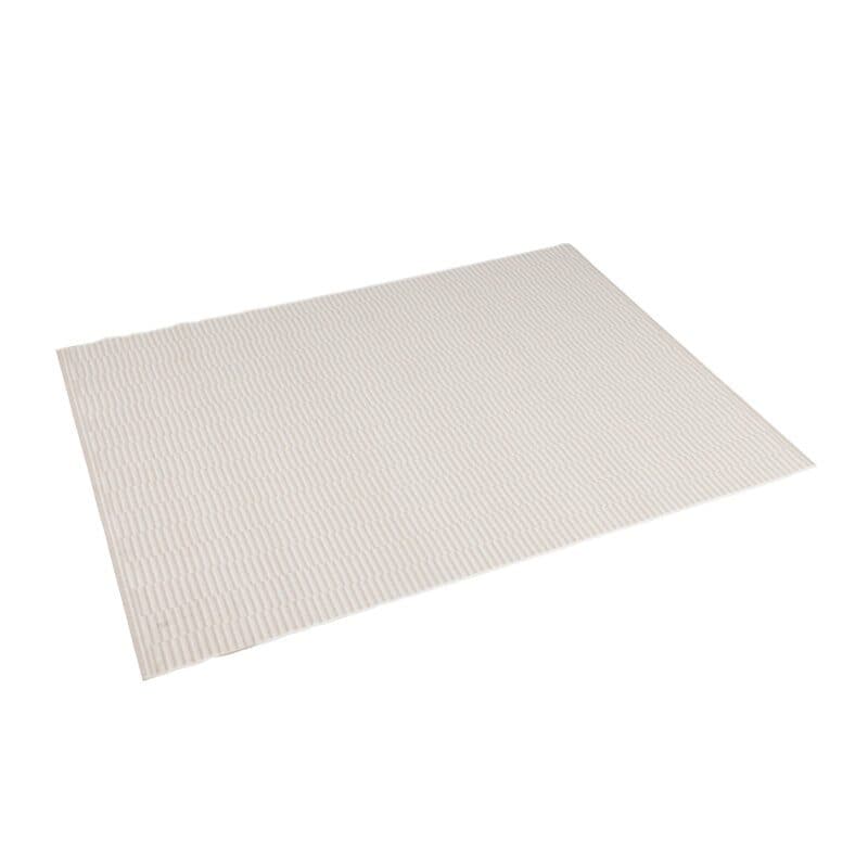 Kettler "Stripe" Outdoor-Teppich 200 x 290 cm, recyceltes Polyester beige/grau