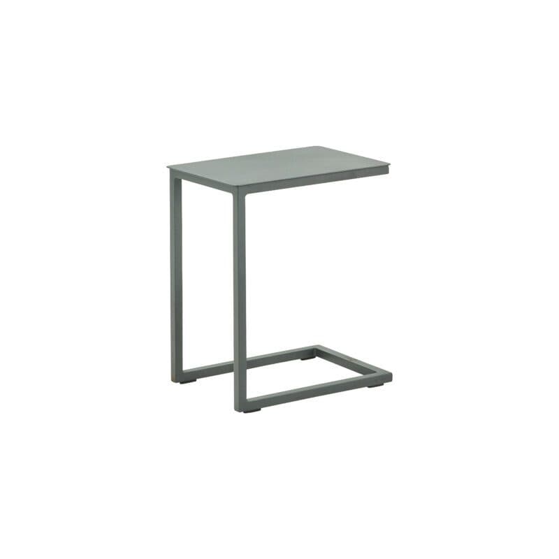 Liadomo "Lido" Beistelltisch 42 x 35 cm, Höhe 50 cm, Alu anthrazit