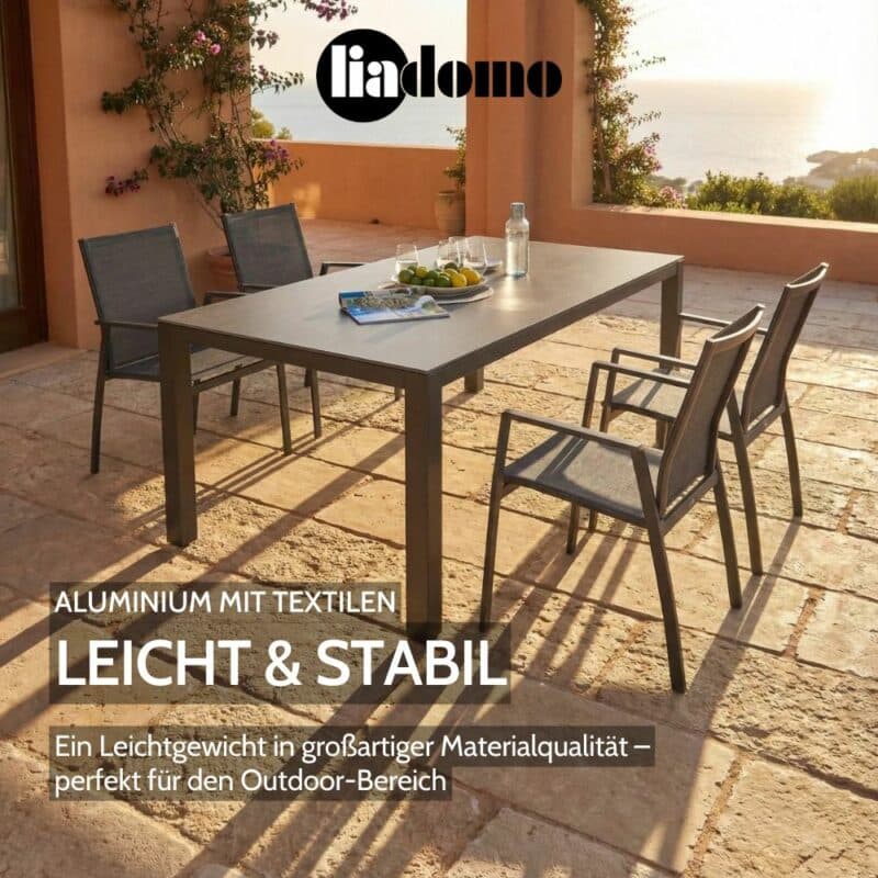 Liadomo "Pellaro" Stapelstuhl (Bild KI-generiert)