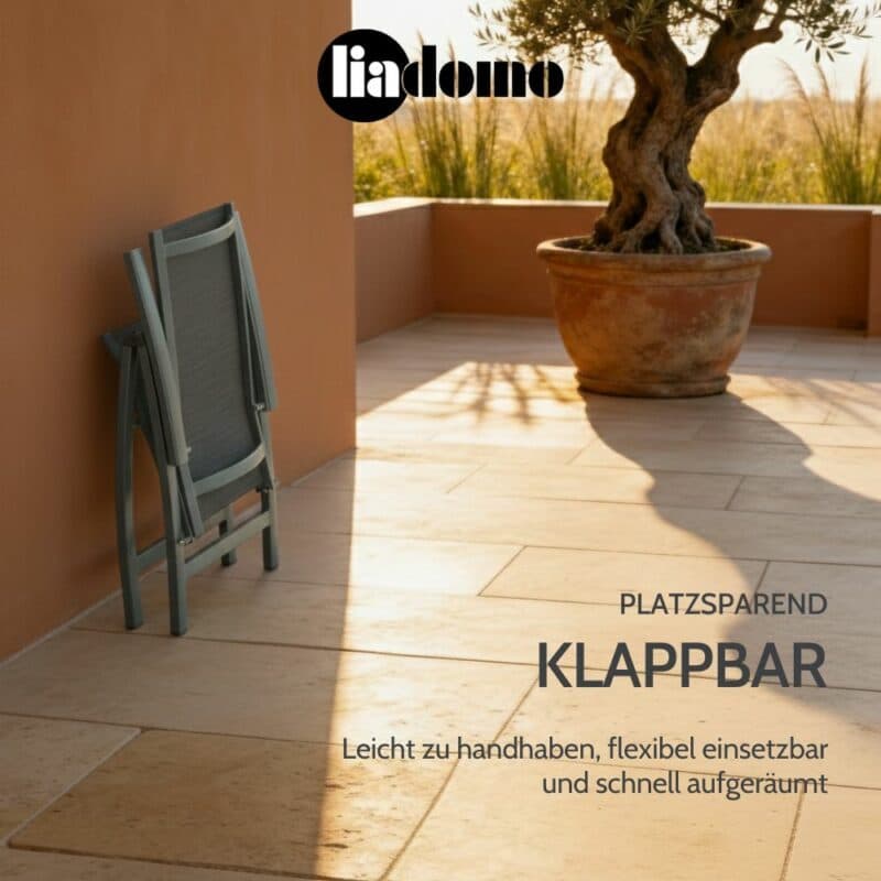 Liadomo "Ricadi" Klappsessel (Bild KI-generiert)