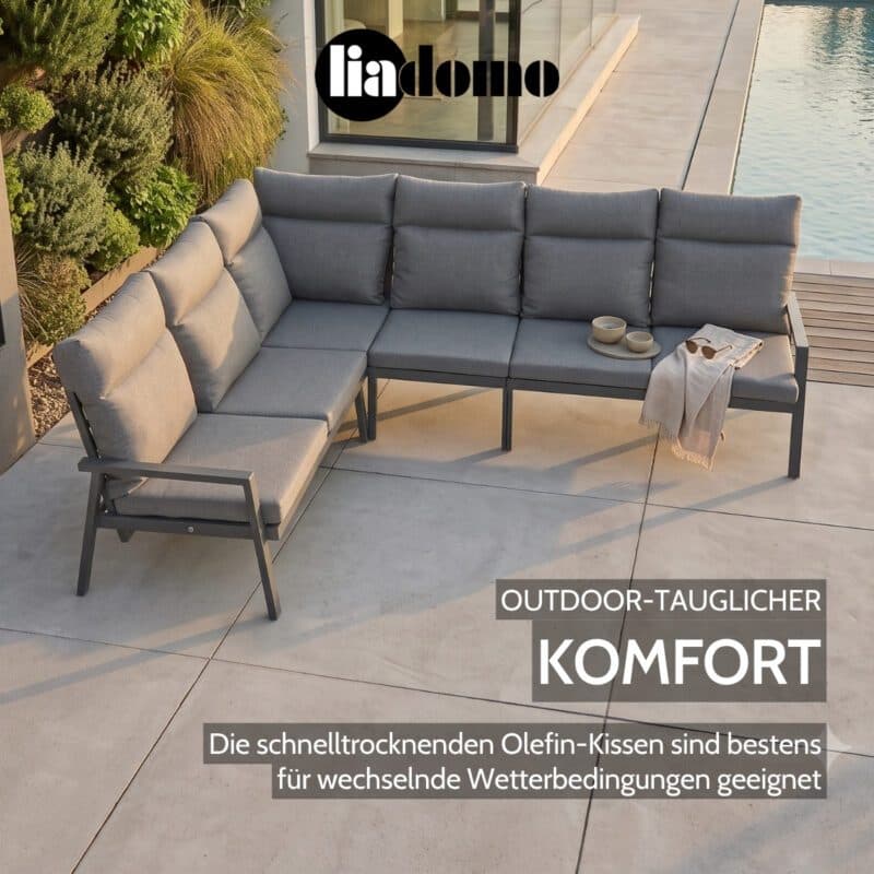Liadomo "Scapoli" Eckloungeset (Bild KI-generiert)
