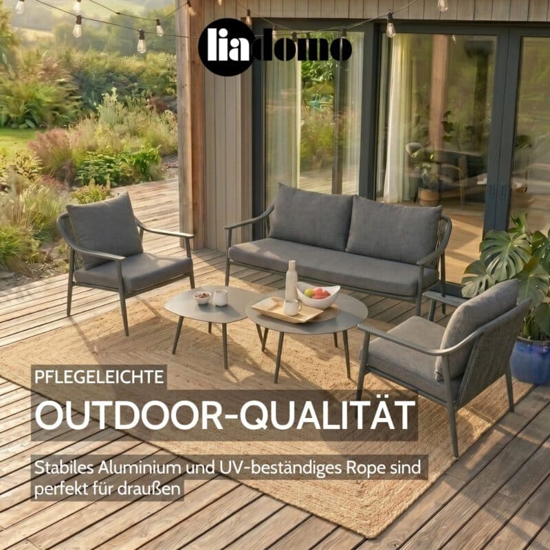 Liadomo "Tavenna" Loungeset (Bild KI-generiert)