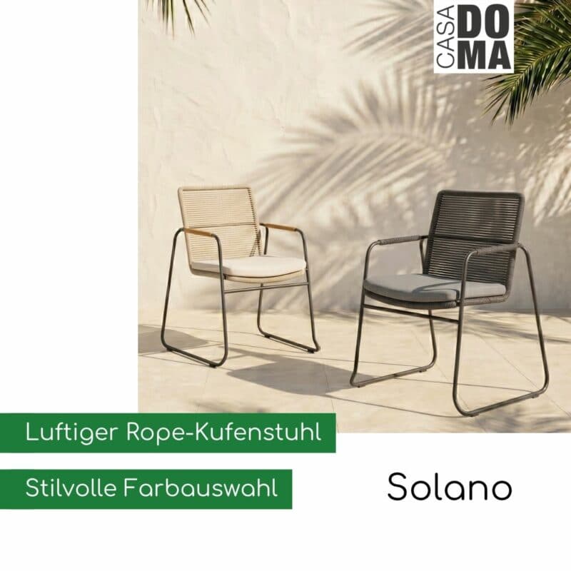 CASA DOMA "Solano" Diningsessel (Bild KI-generiert)