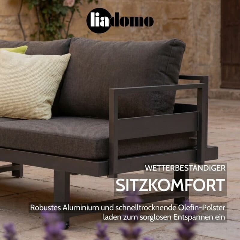 Liadomo "Callipo" Loungeset 3-tlg. (Bild KI-generiert)