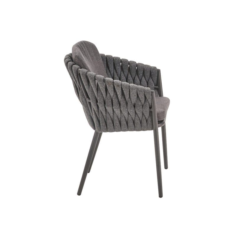 Liadomo "Carano" Diningsessel, Alu anthrazit, Socks anthrazit