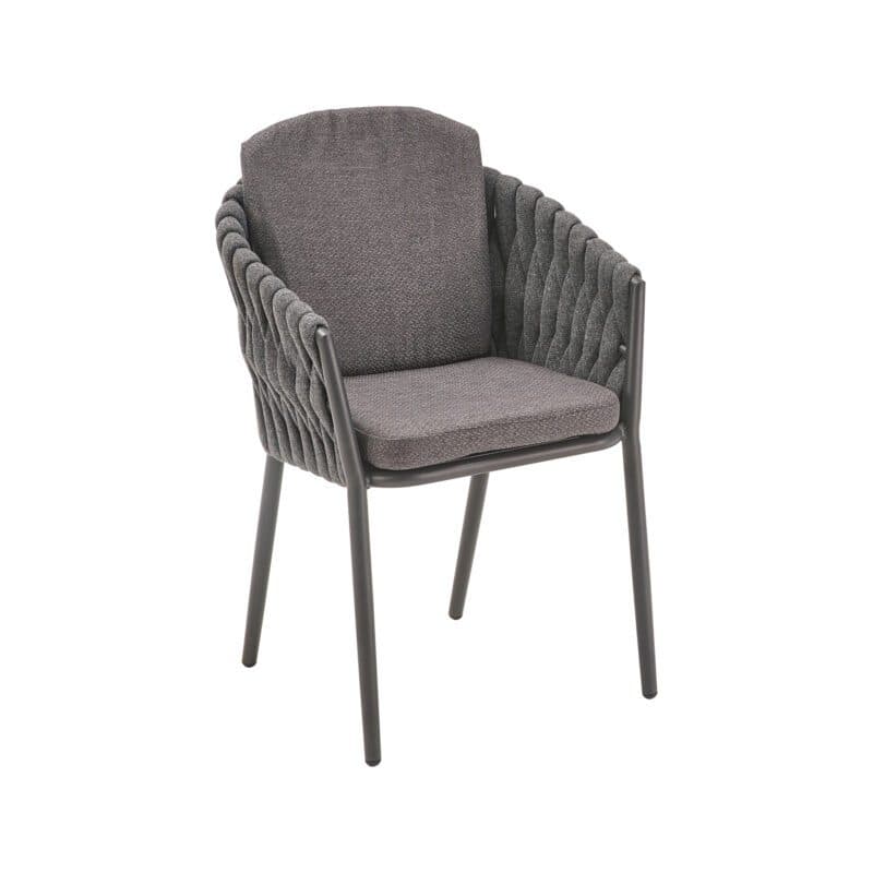 Liadomo "Carano" Diningsessel, Alu anthrazit, Socks anthrazit