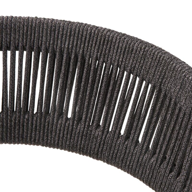 Liadomo "Lenzi" Stapelstuhl, Alu anthrazit, Rope
