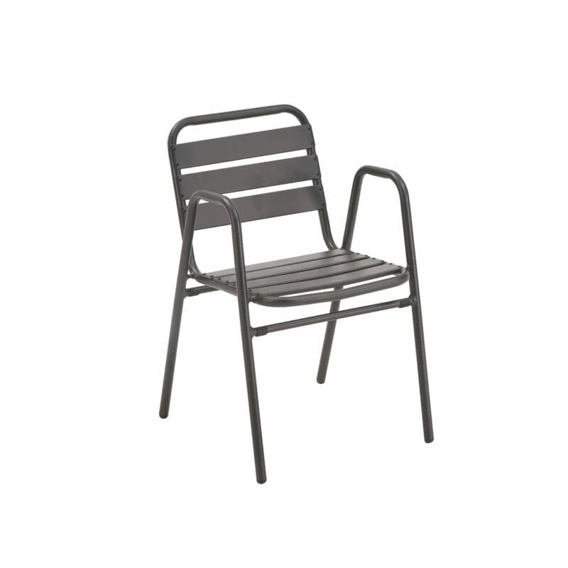 Liadomo "Lesina" Stapelstuhl, Aluminium anthrazit