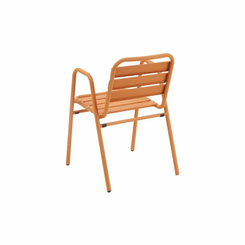 Liadomo "Lesina" Stapelstuhl, Aluminium orange