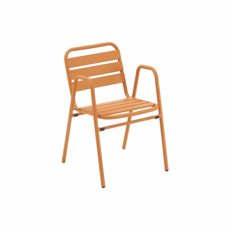 Liadomo "Lesina" Stapelstuhl, Aluminium orange