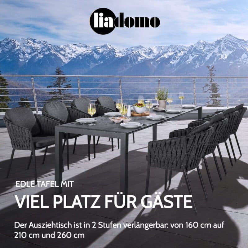 Liadomo "Marano" Ausziehtisch