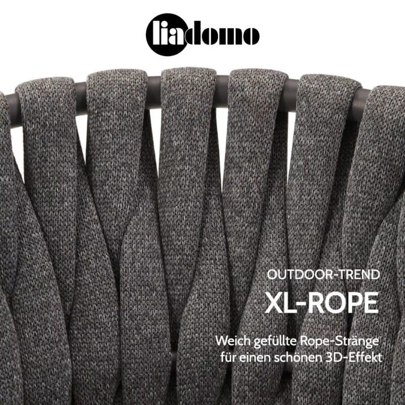 Liadomo "Carano" Stapelsessel Socks-Bespannung, Detail