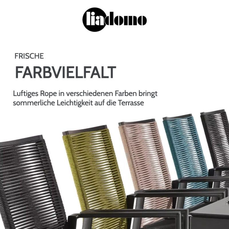 Liadomo "Limbadi" Stapelsessel, Farbauswahl