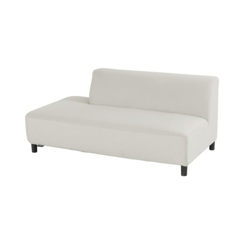 Hartman "Monaco" Loungeset sit&heat®, Aluminium schwarz, Easy Dry Foam, Bezug Sunbrella® chalk grey