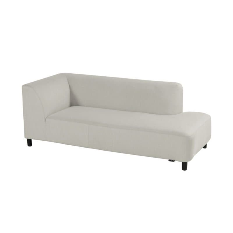 Hartman "Monaco" Loungeset sit&heat®, Aluminium schwarz, Easy Dry Foam, Bezug Sunbrella® chalk grey