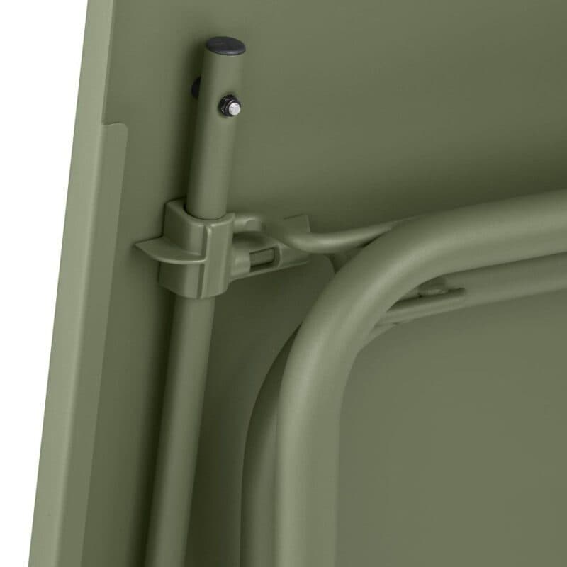 Lafuma "Balcony" Klapptisch 120x70 cm, Stahl moss