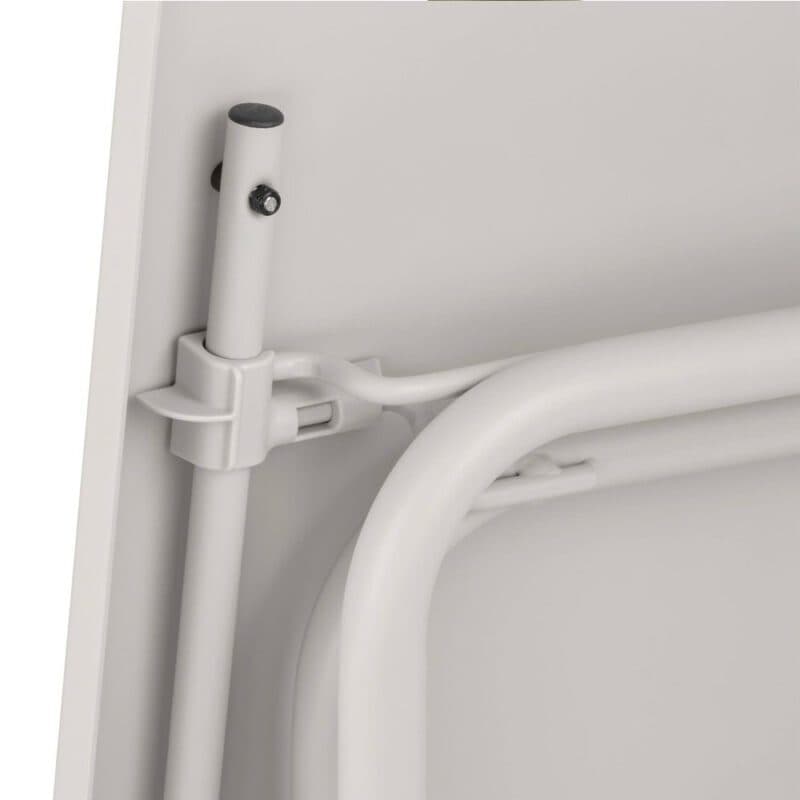 Lafuma "Balcony" Klapptisch 70x64 cm, Stahl seigle