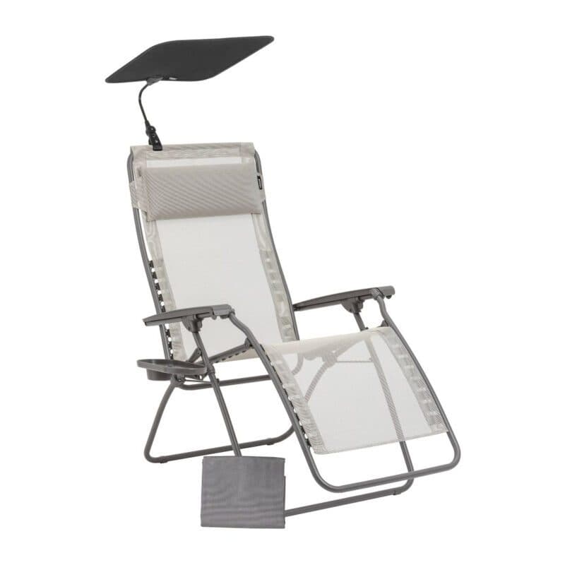 Lafuma Relaxsessel "Zen Edition", Stahlrohr titane, Textilgewebe Batyline® seigle