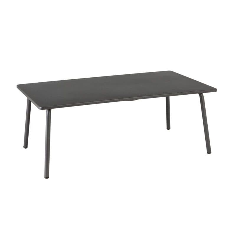 Lafuma "Vence" Loungetisch 102x59 cm, Stahl titane
