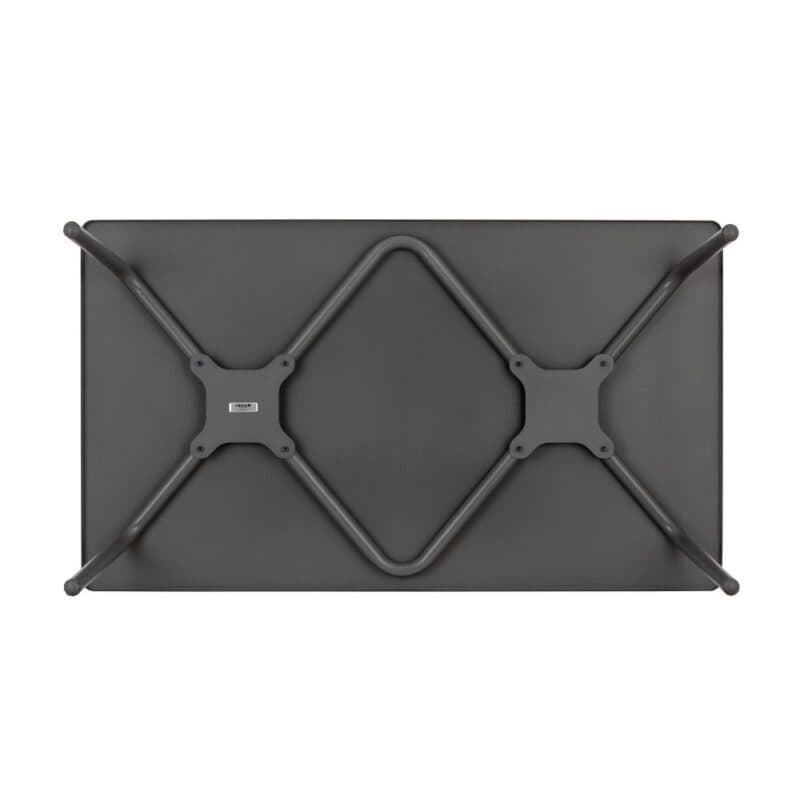 Lafuma "Vence" Loungetisch 102x59 cm, Stahl titane