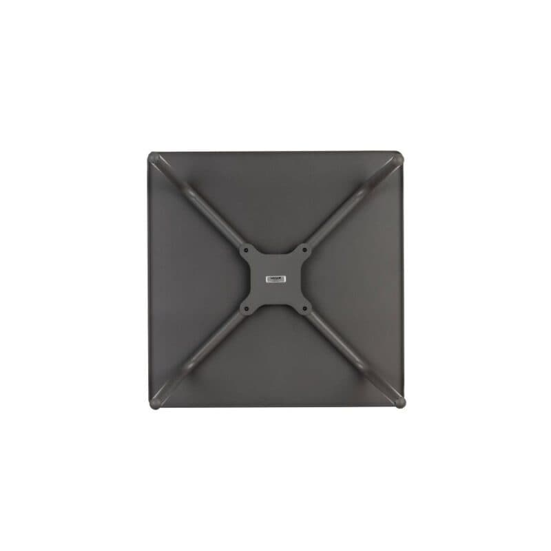 Lafuma "Vence" Loungetisch 59x59 cm, Stahl titane