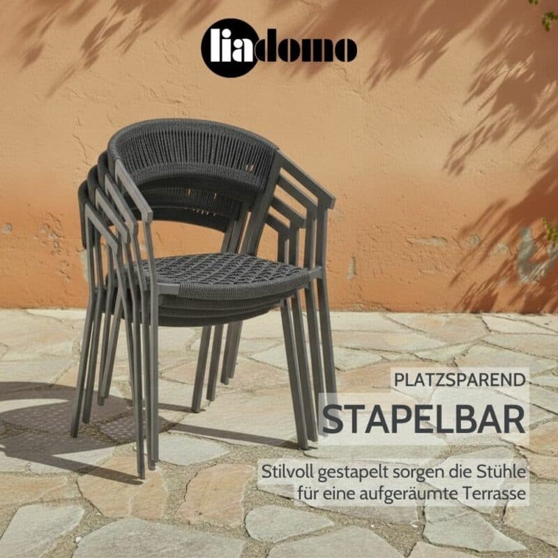 Liadomo "Lenzi" Stapelstuhl (Bild KI-generiert)