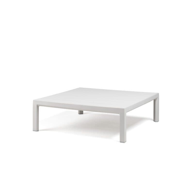 NARDI "Maximo" Loungetisch 80 x 80 cm, Kunststoff gesso