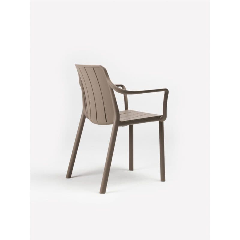 NARDI "Tiberina" Stapelstuhl, Kunststoff taupe
