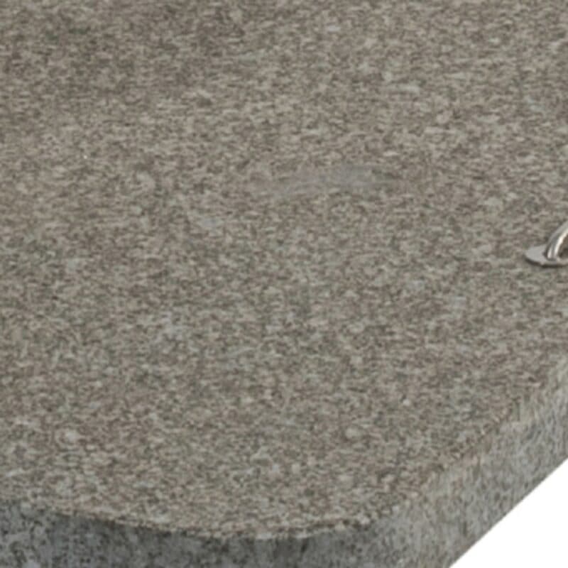4Seasons Outdoor "Siesta" Granitsockel 180kg, grau flambiert NEU