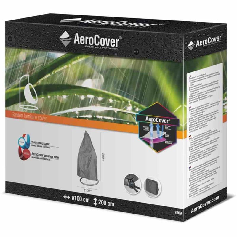 AeroCover Schutzhülle für Hängekörbe – Ø100xH200 cm