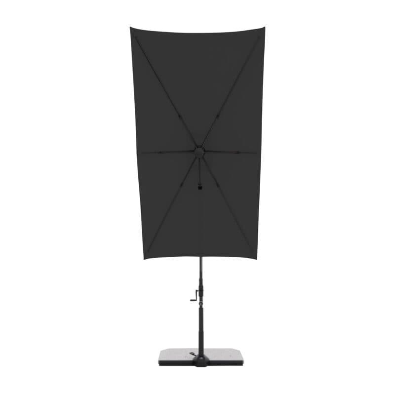 Doppler "Active Green Edition" Ampelschirm, rechteckig, 240x135 cm, Farbe 840 Anthrazit