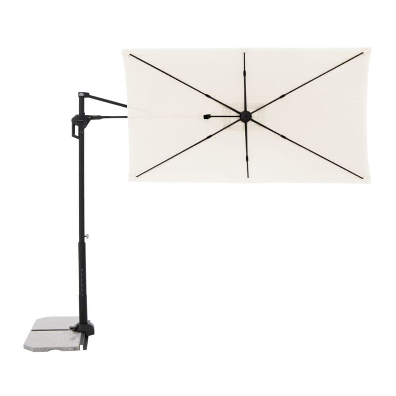 Doppler "Active Green Edition" Ampelschirm, rechteckig, 240x135 cm, Farbe 820 Natur