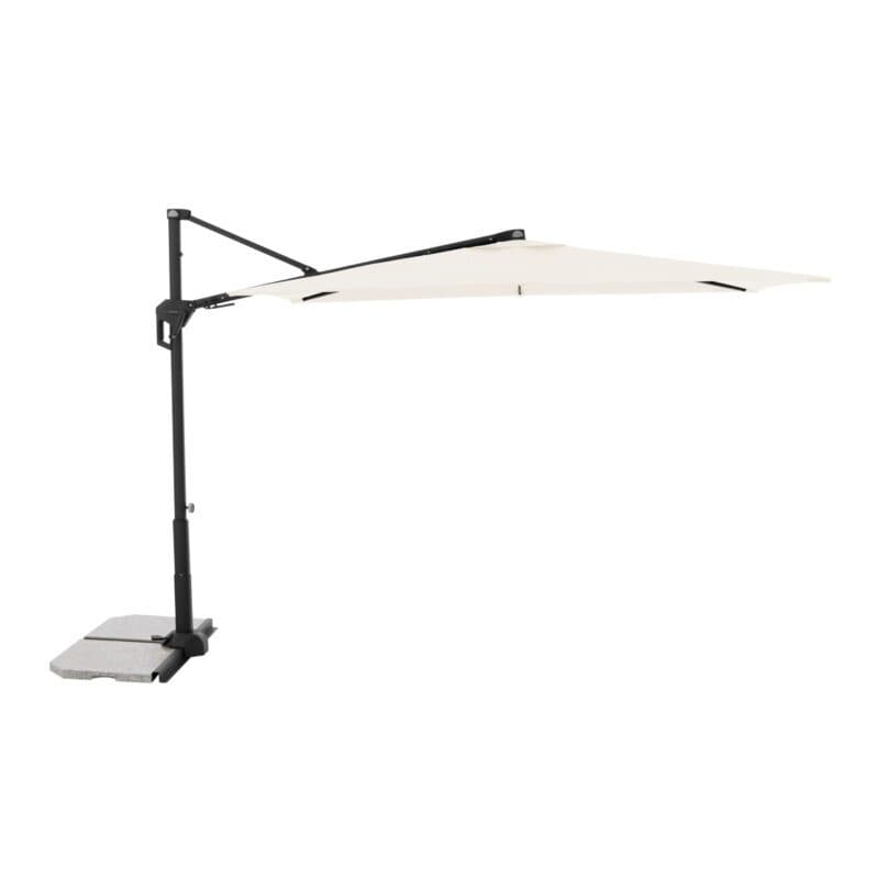 Doppler "Active Green Edition" Ampelschirm, rechteckig, 240x135 cm, Farbe 820 Natur