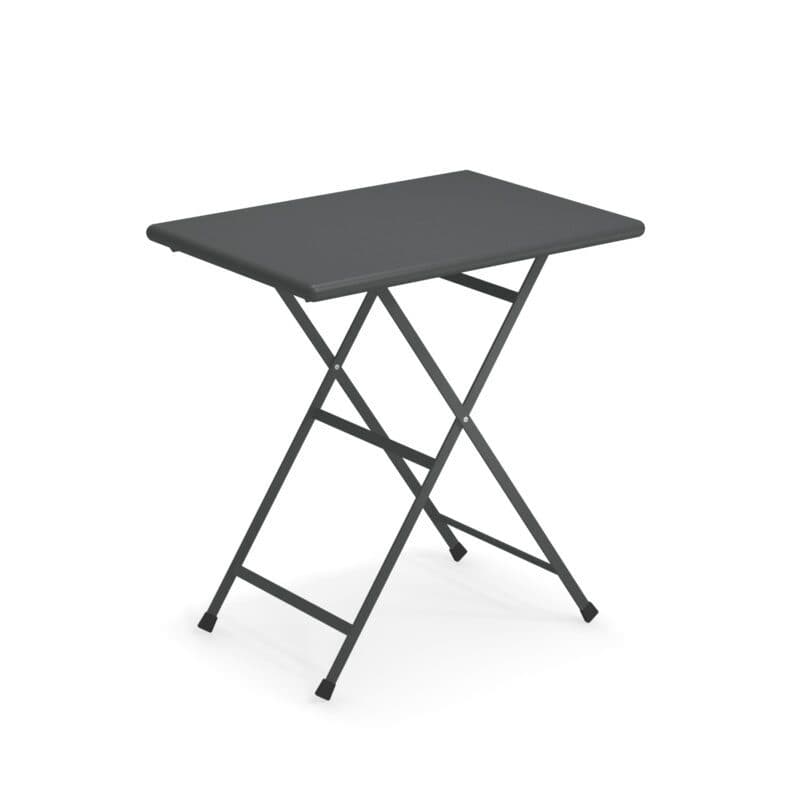 Emu "Arc en Ciel" Klapptisch 70x50 cm, Gestell und Tischplatte Stahl eisen antik