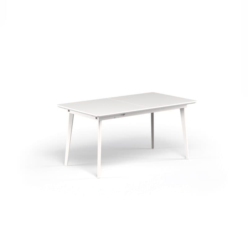 Emu "Plus4" Ausziehtisch 160/270x90 cm, Gestell und Tischplatte Stahl weiß