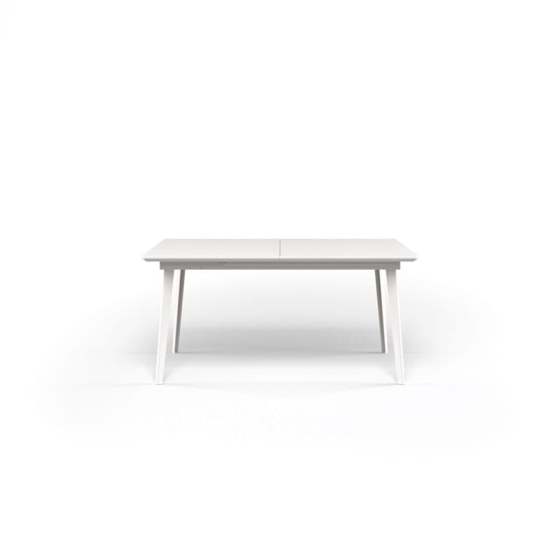 Emu "Plus4" Ausziehtisch 160/270x90 cm, Gestell und Tischplatte Stahl weiß