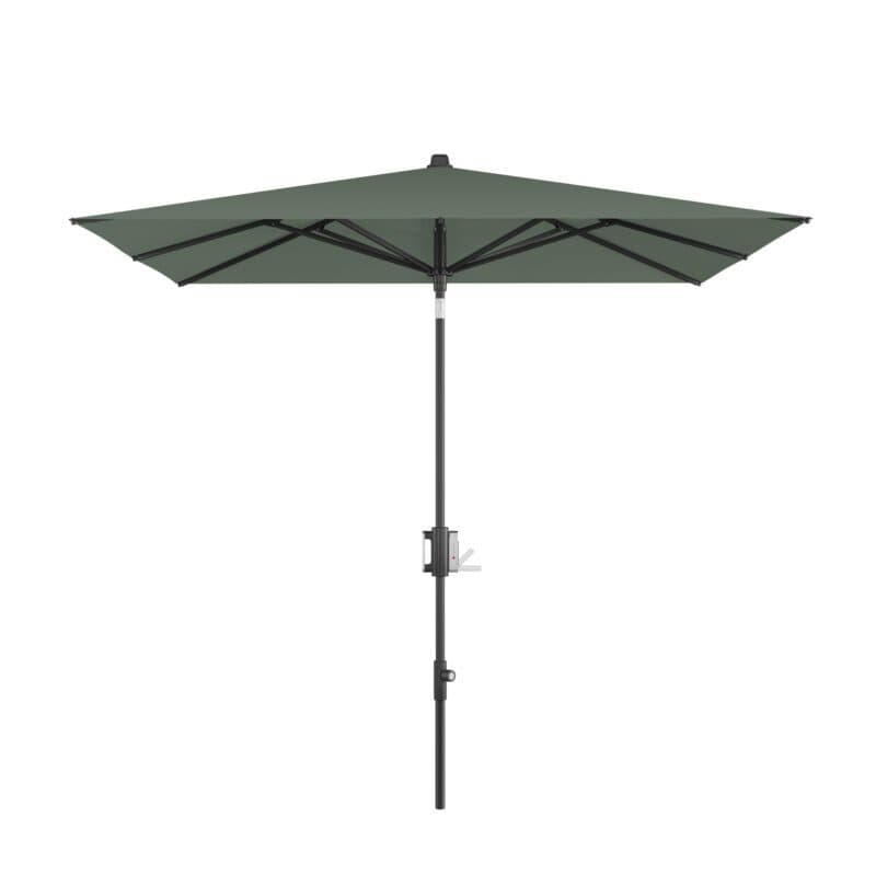 Knirps Sonnenschirm "Apoll Black Edition", quadratisch, 240x240 cm, Farbe 610 - aloe