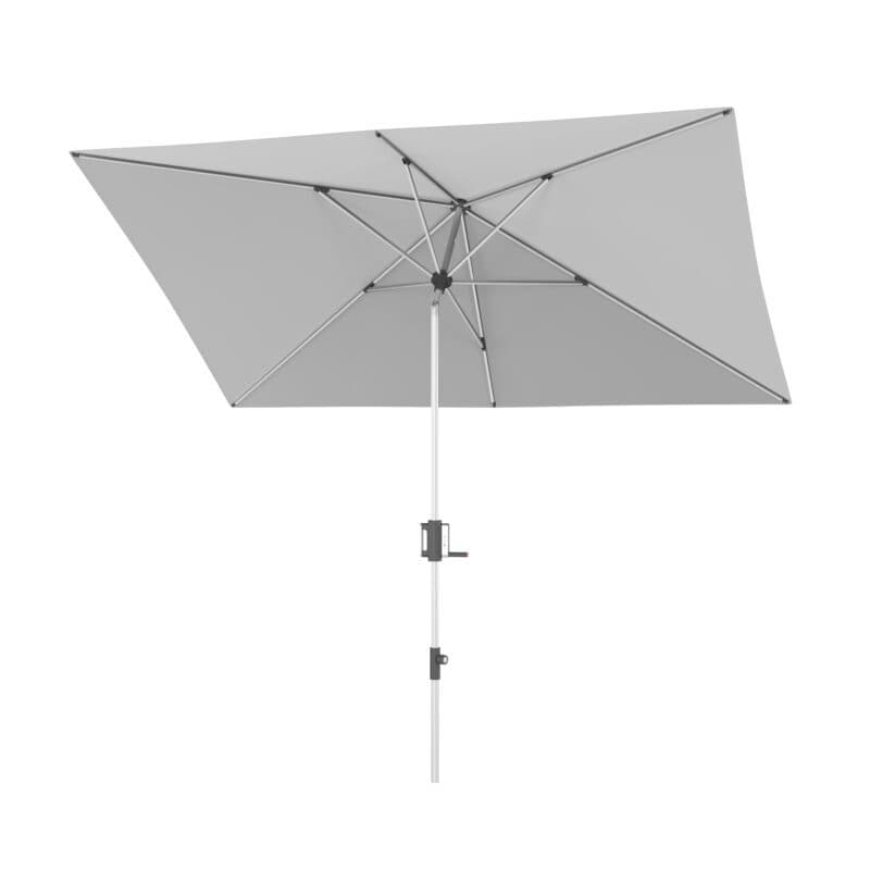 Knirps Sonnenschirm "Apoll", rechteckig, 300x200 cm, Farbe 800 - light grey