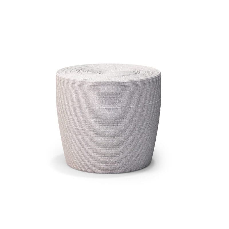 SIT Mobilia "Colina" Beistelltisch/Hocker, Korpus Kunstoff mit Rope, sibirian grey