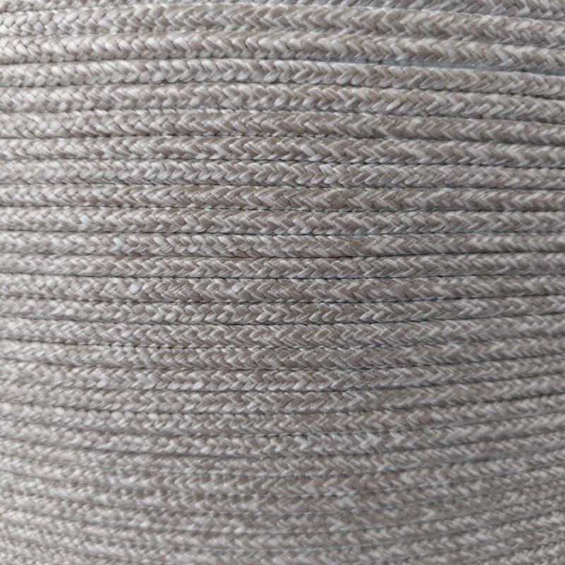 SIT Mobilia "Colina" Beistelltisch/Hocker, Korpus Kunstoff mit Rope, sibirian grey