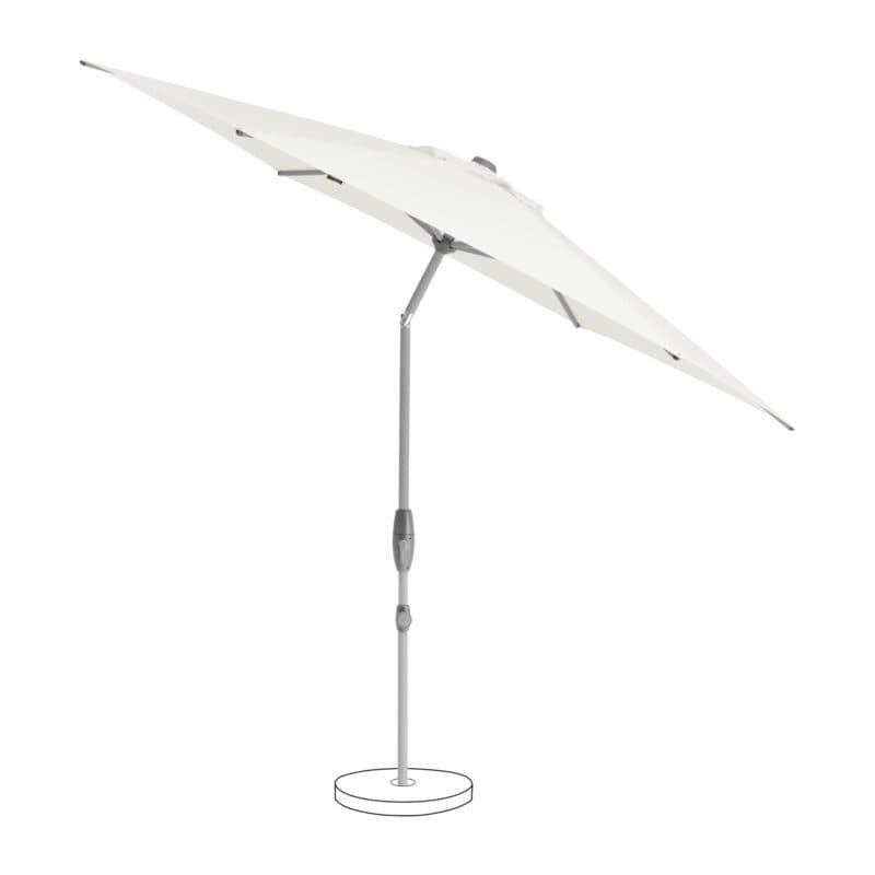 SUNCOMFORT® by GLATZ "Shell-Turn", Sonnenschirm, rund, Dessin 050 - Sand White