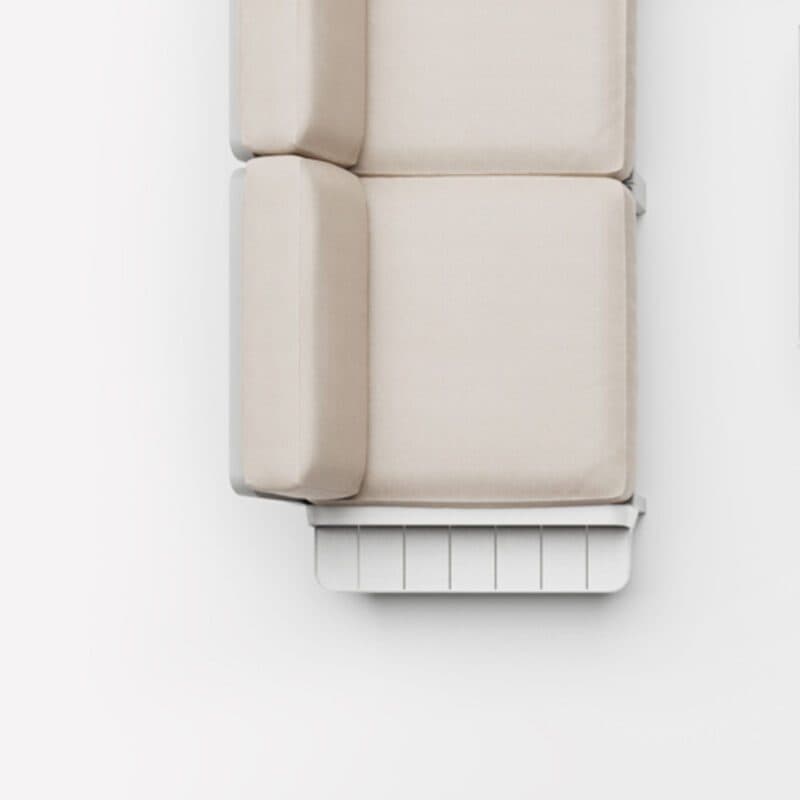 NARDI "Maximo" Ablagefach, Kunststoff gesso