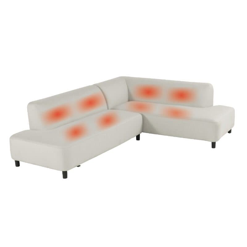 Hartman "Monaco" Loungeset sit&heat®, Heizzonen