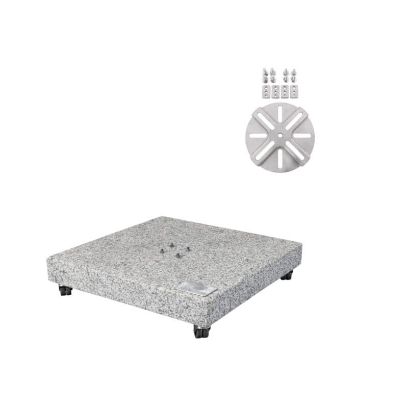 Doppler "Expert" Granitsockel 140 kg inkl. Adapterplatte "Vario"